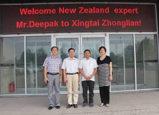 Customer Services Audit公司總裁Deepak 先生、服務外包行業(yè)專家畢自力女士來公司指導工作